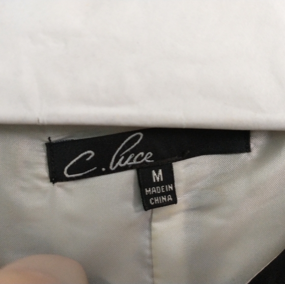 Modcloth black and white color block shift dress - Picture 2 of 6